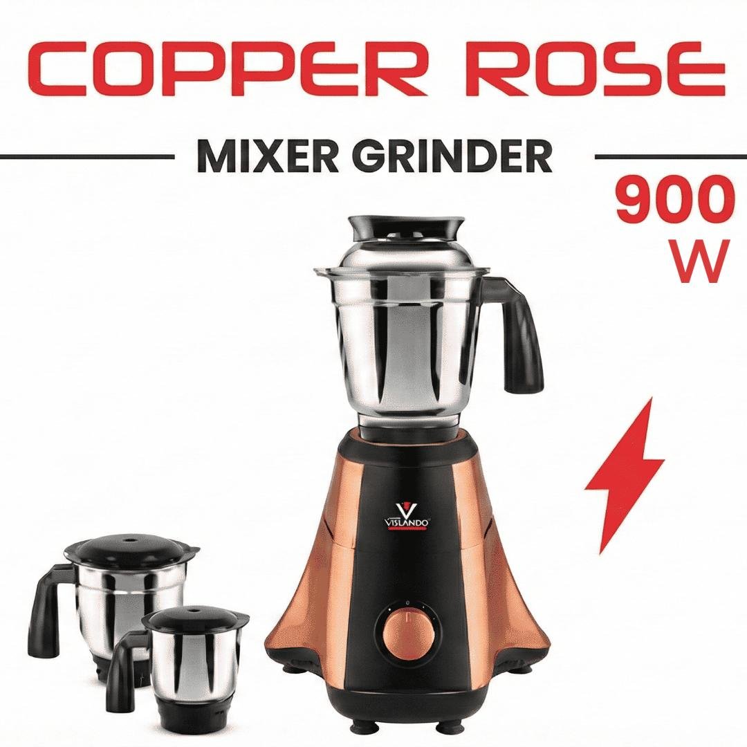 COPPER ROSE - Mixer Grinder (900 W)